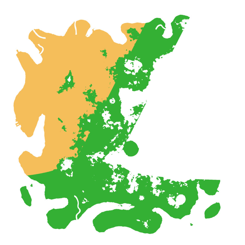 Biome Rust Map: Procedural Map, Size: 4500, Seed: 1480374210