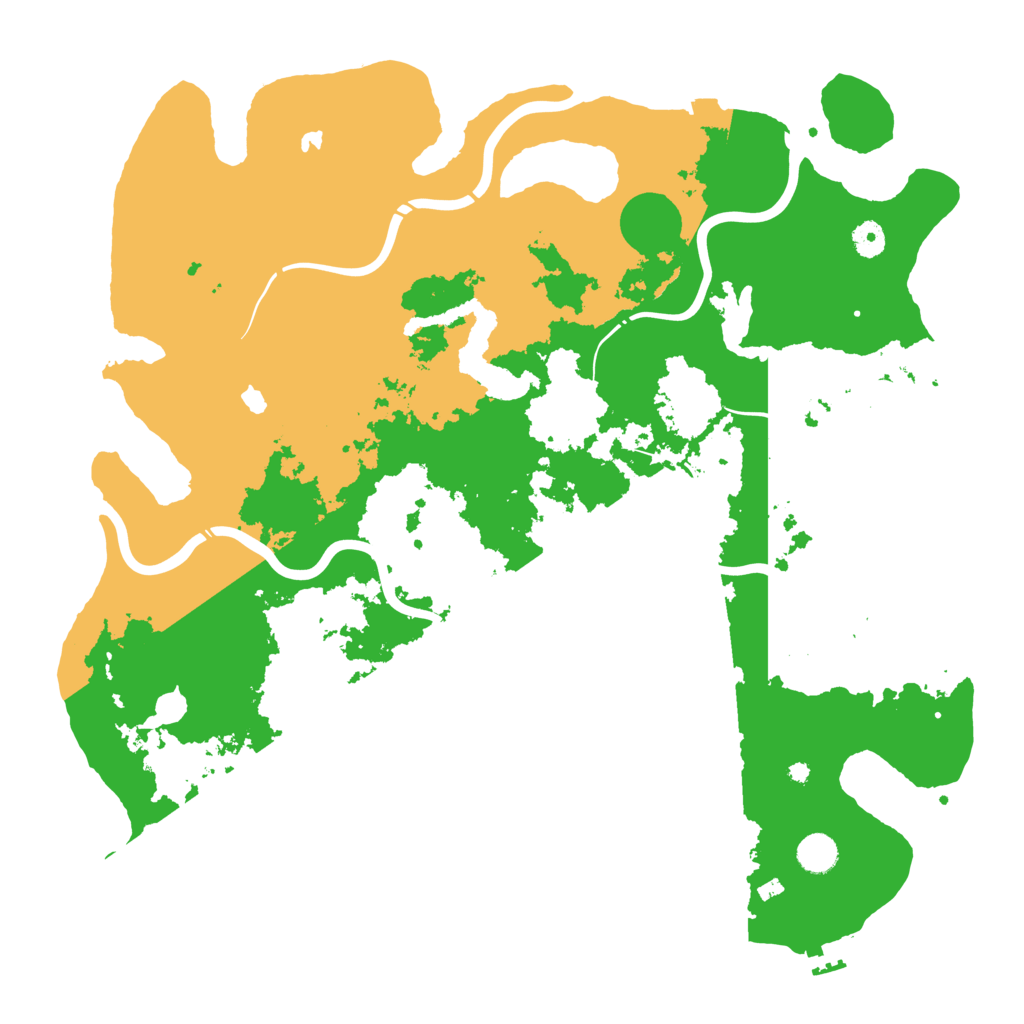 Biome Rust Map: Procedural Map, Size: 4500, Seed: 782423
