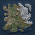 Thumbnail Rust Map: Procedural Map, Size: 3000, Seed: 40000, 13 Monuments