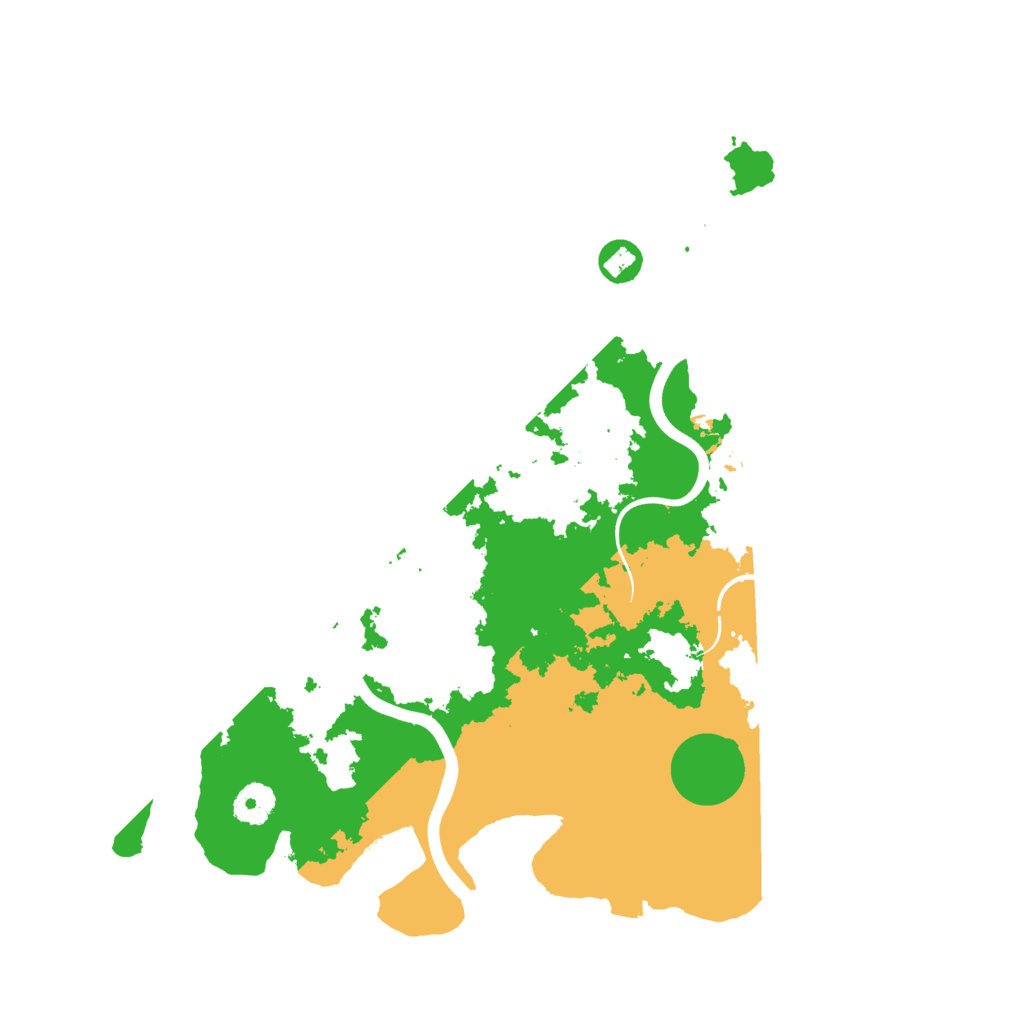 Biome Rust Map: Procedural Map, Size: 3750, Seed: 1218900607