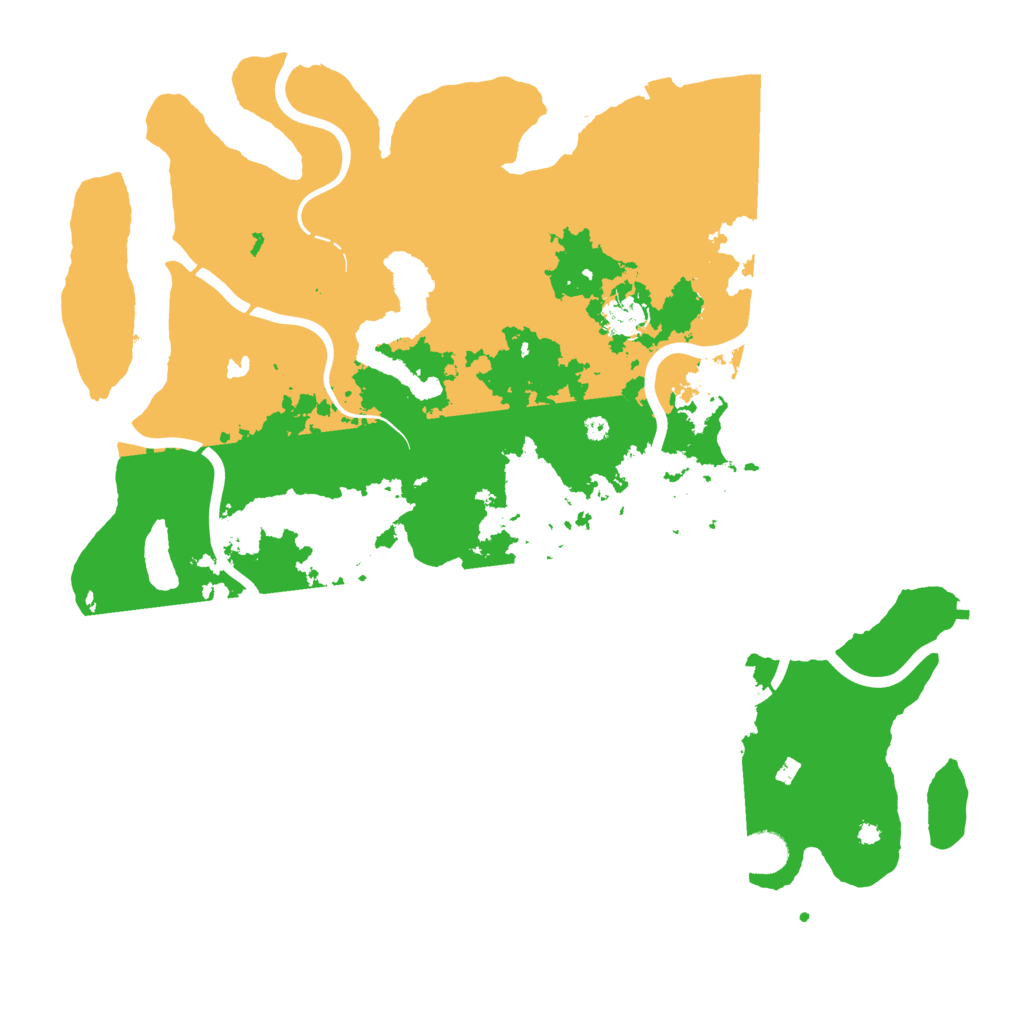 Biome Rust Map: Procedural Map, Size: 4250, Seed: 637464209