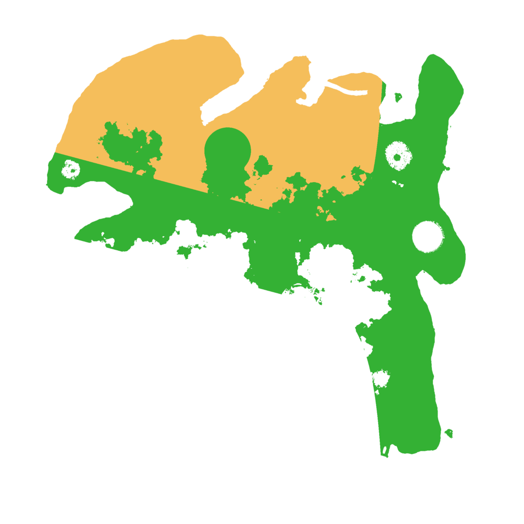 Biome Rust Map: Procedural Map, Size: 2977, Seed: 12453