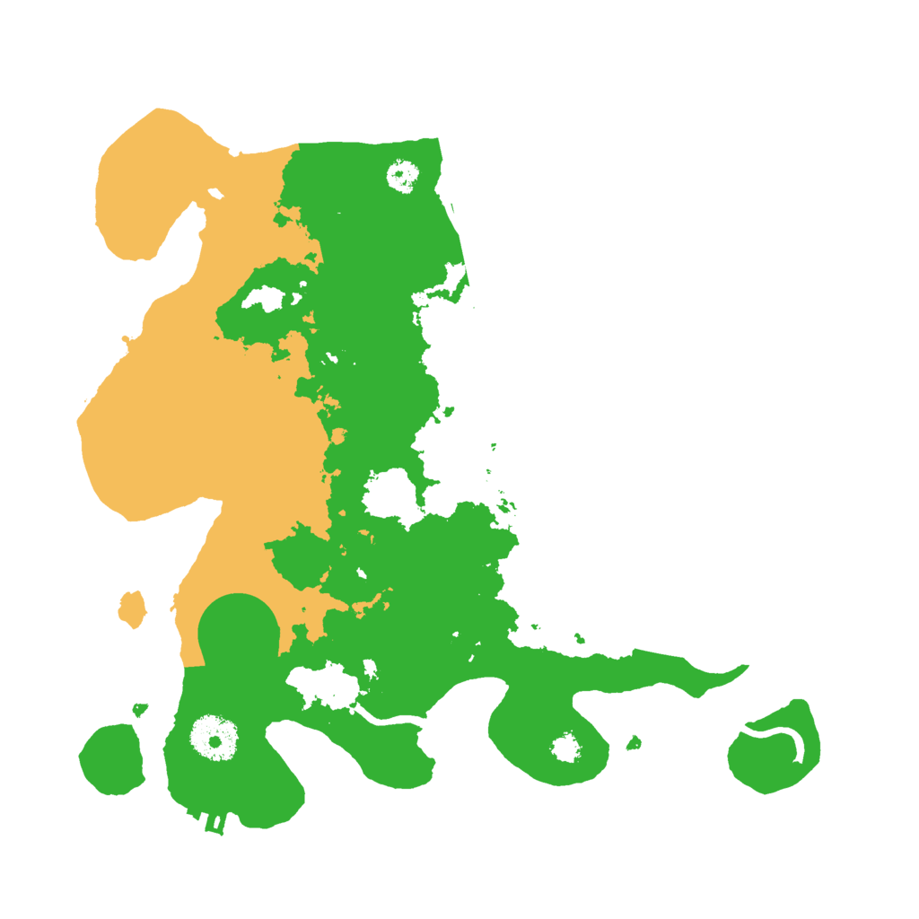 Biome Rust Map: Procedural Map, Size: 3000, Seed: 1076728765