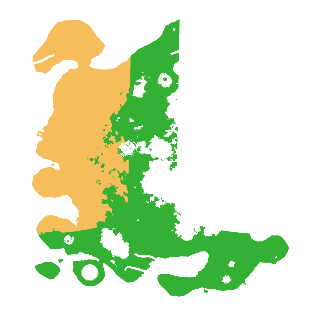 Biome Rust Map: Procedural Map, Size: 3500, Seed: 1971137371