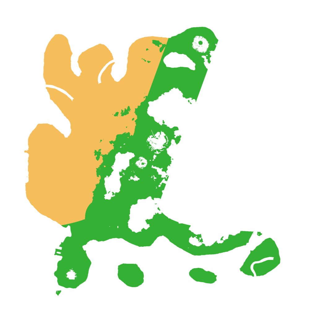 Biome Rust Map: Procedural Map, Size: 3000, Seed: 430451639