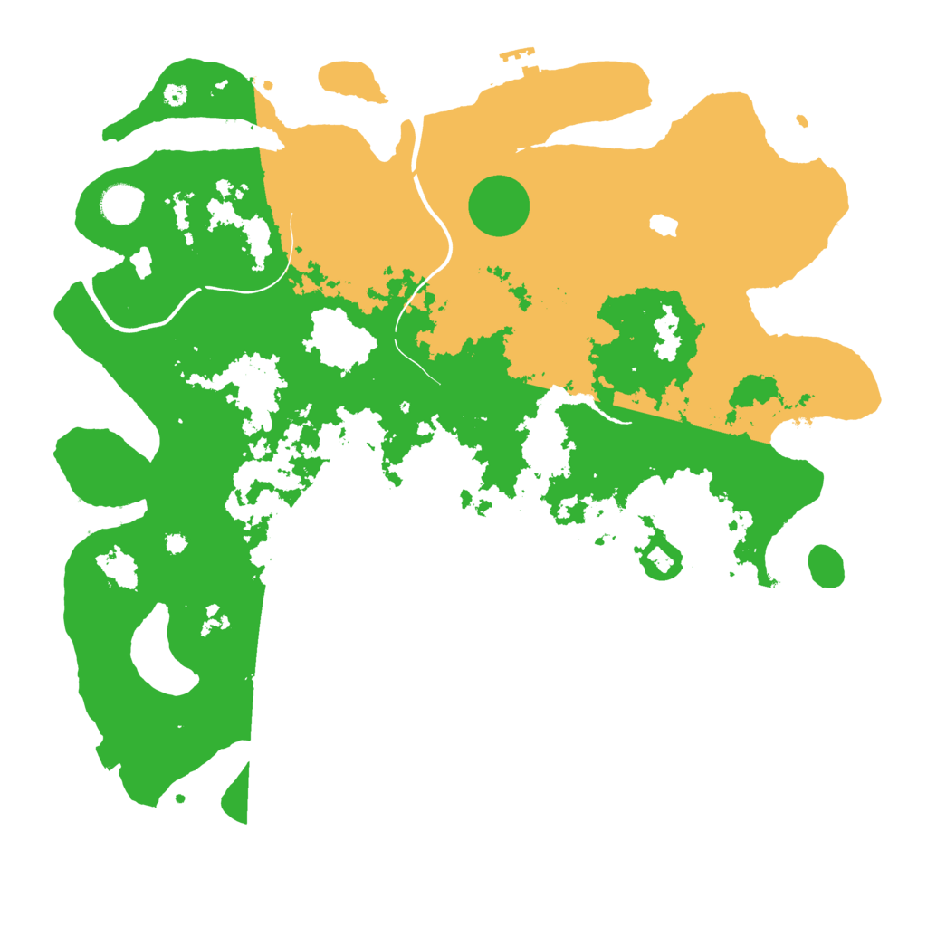 Biome Rust Map: Procedural Map, Size: 4000, Seed: 1345