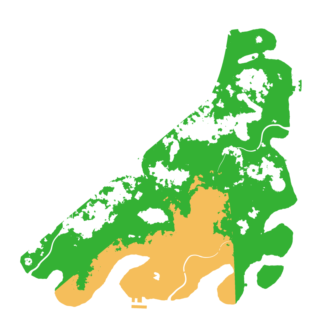 Biome Rust Map: Procedural Map, Size: 4250, Seed: 853591894