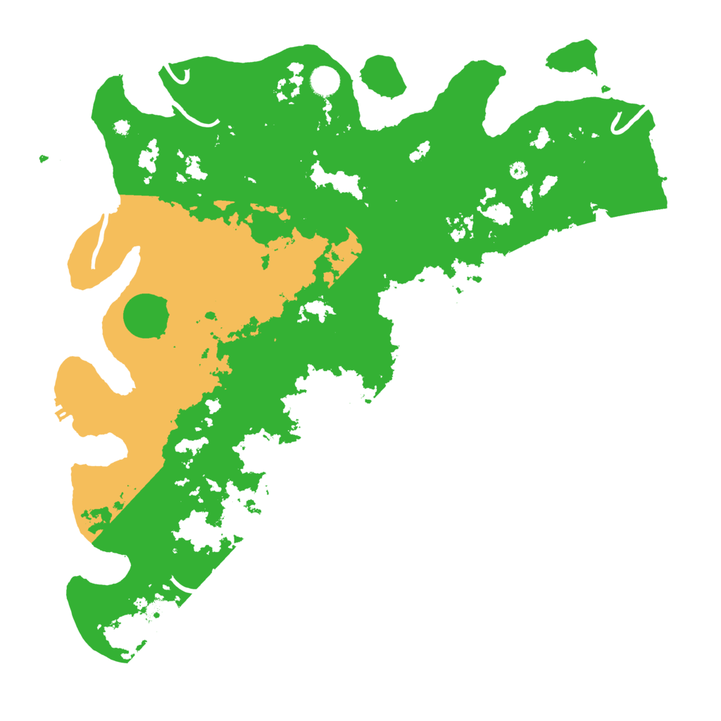 Biome Rust Map: Procedural Map, Size: 4250, Seed: 813524991