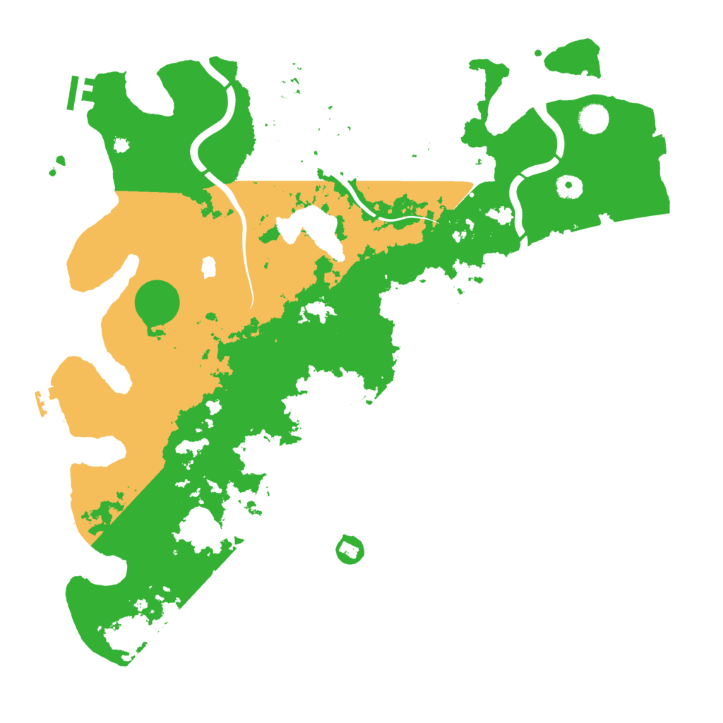 Biome Rust Map: Procedural Map, Size: 4250, Seed: 813524991
