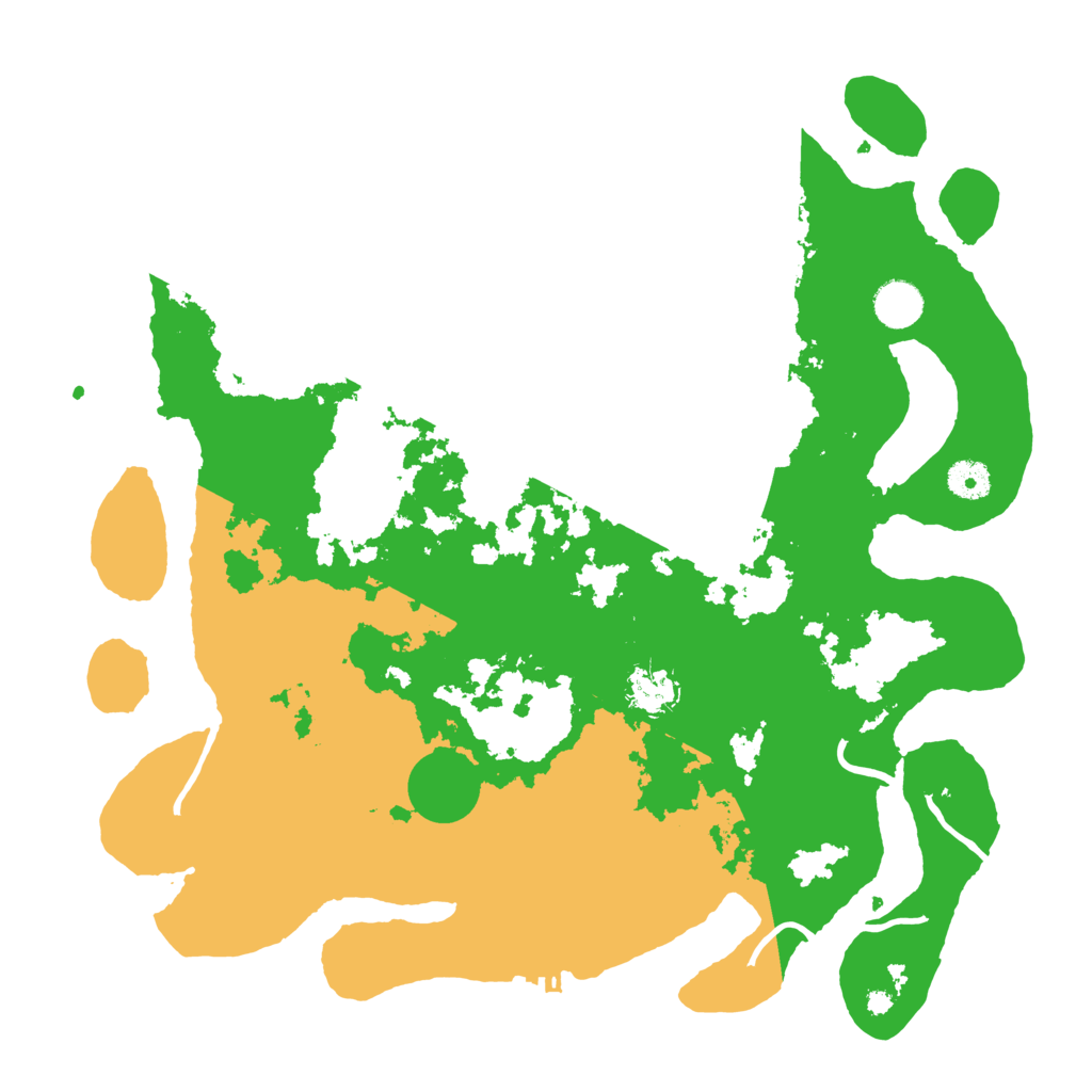 Biome Rust Map: Procedural Map, Size: 4000, Seed: 809462