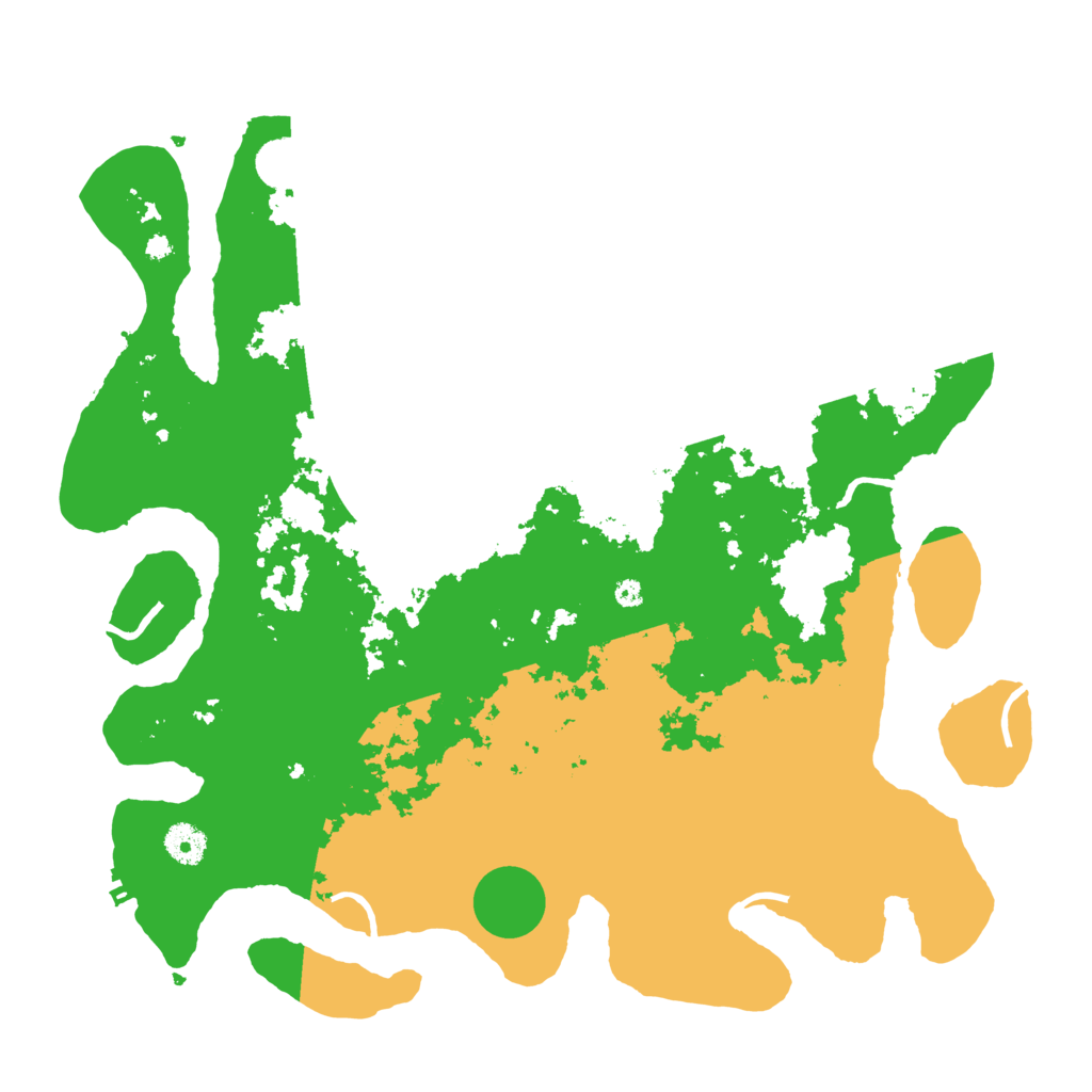 Biome Rust Map: Procedural Map, Size: 4000, Seed: 18684634