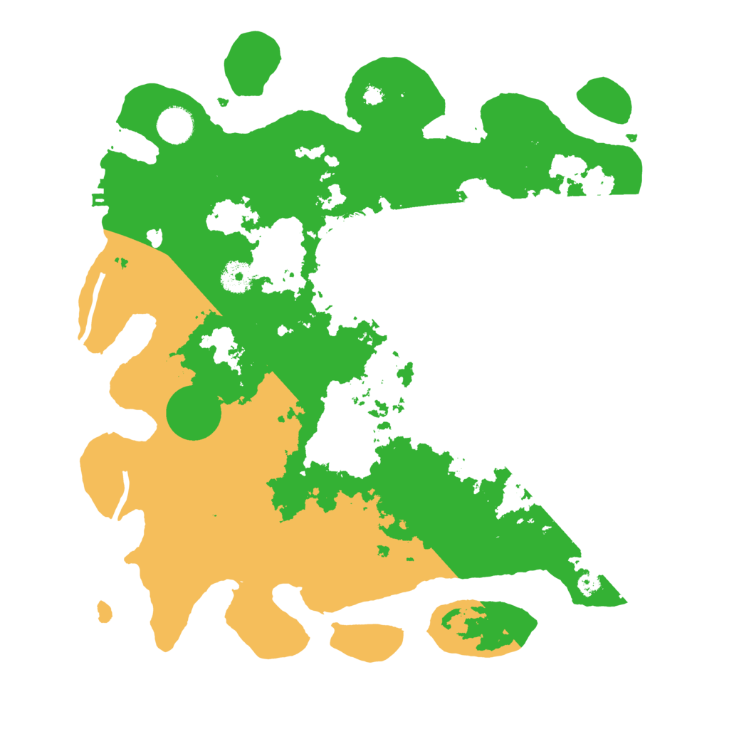 Biome Rust Map: Procedural Map, Size: 3500, Seed: 78463453