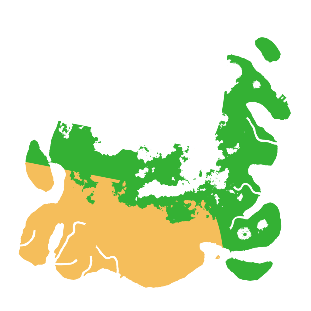 Biome Rust Map: Procedural Map, Size: 3600, Seed: 382313871