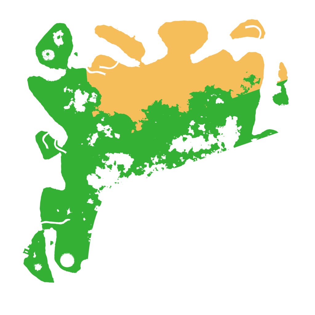 Biome Rust Map: Procedural Map, Size: 4000, Seed: 517561244