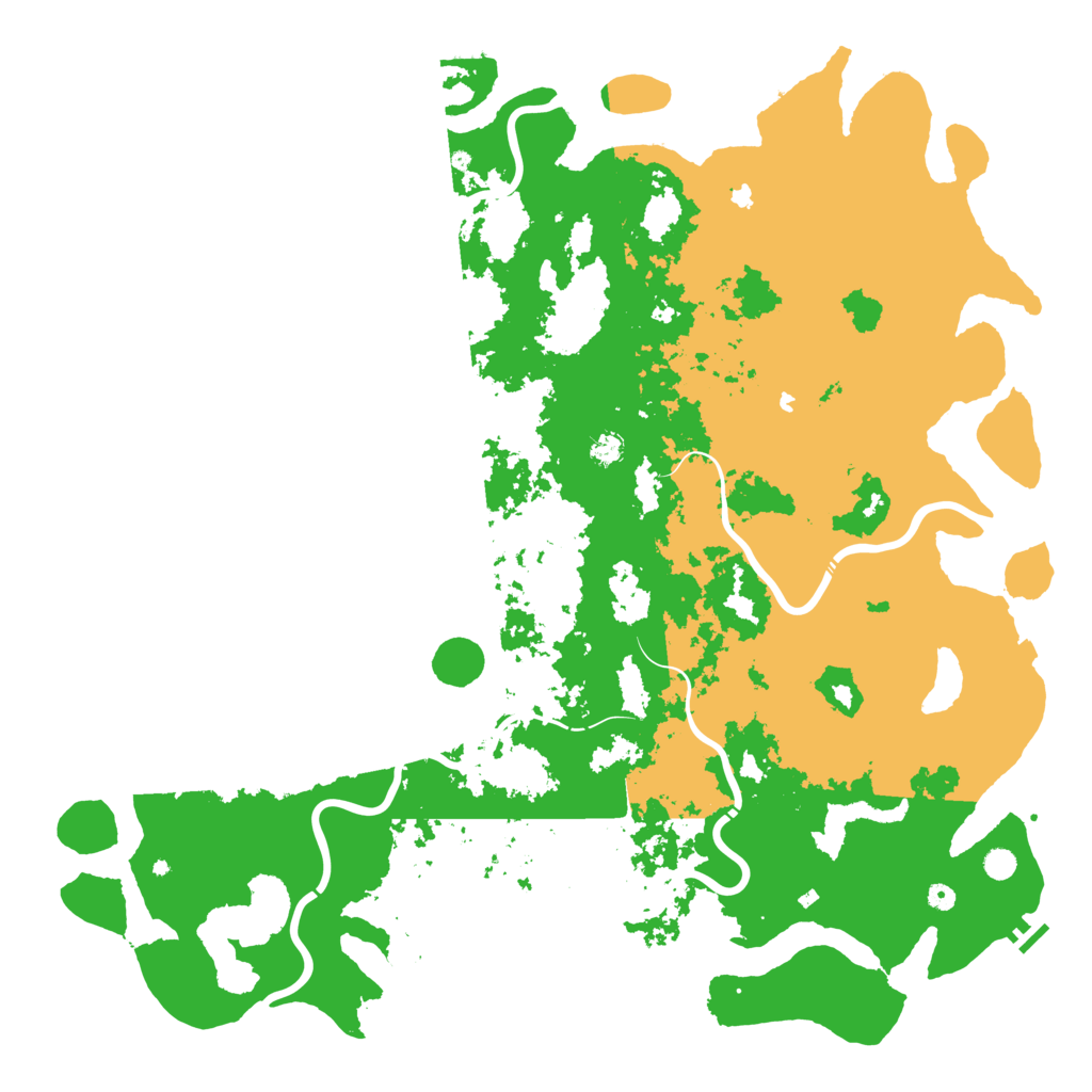 Biome Rust Map: Procedural Map, Size: 6000, Seed: 212255973