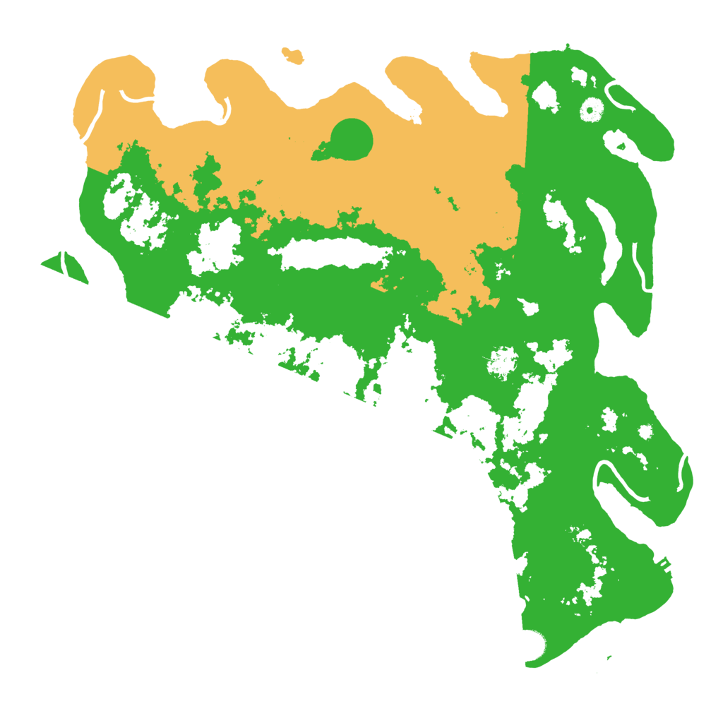 Biome Rust Map: Procedural Map, Size: 4500, Seed: 651336898