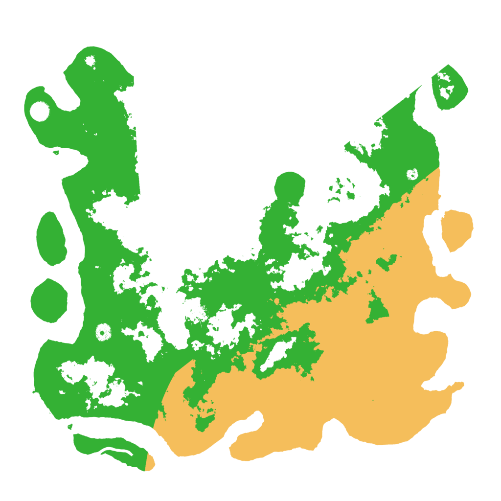 Biome Rust Map: Procedural Map, Size: 4500, Seed: 2013814341