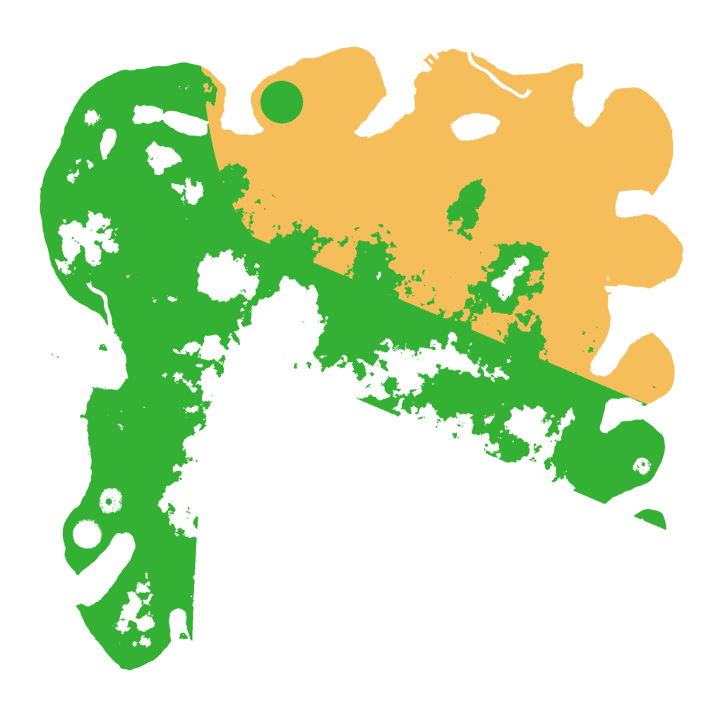 Biome Rust Map: Procedural Map, Size: 4500, Seed: 1501112596