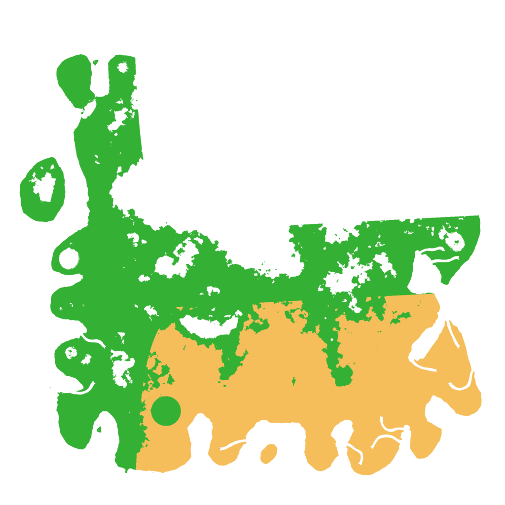 Biome Rust Map: Procedural Map, Size: 4500, Seed: 1224609440