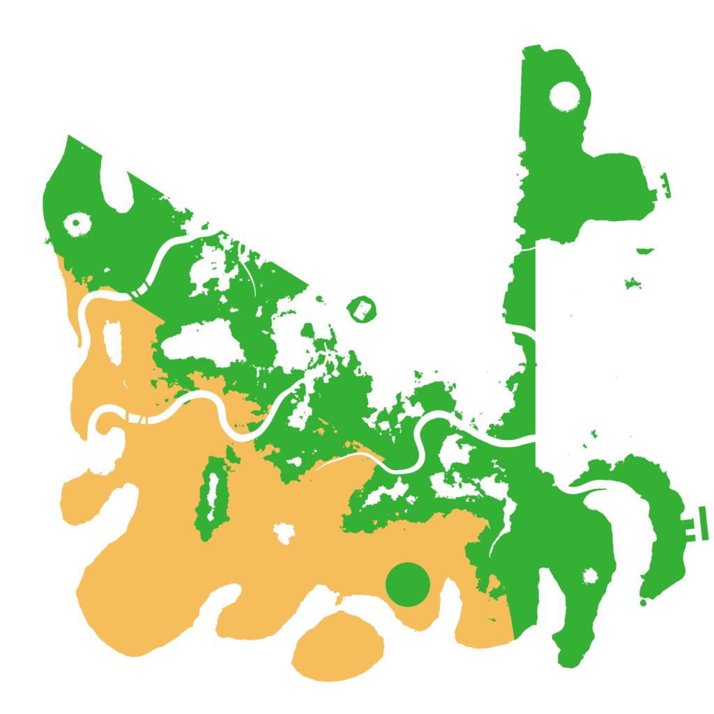 Biome Rust Map: Procedural Map, Size: 4250, Seed: 1249970032