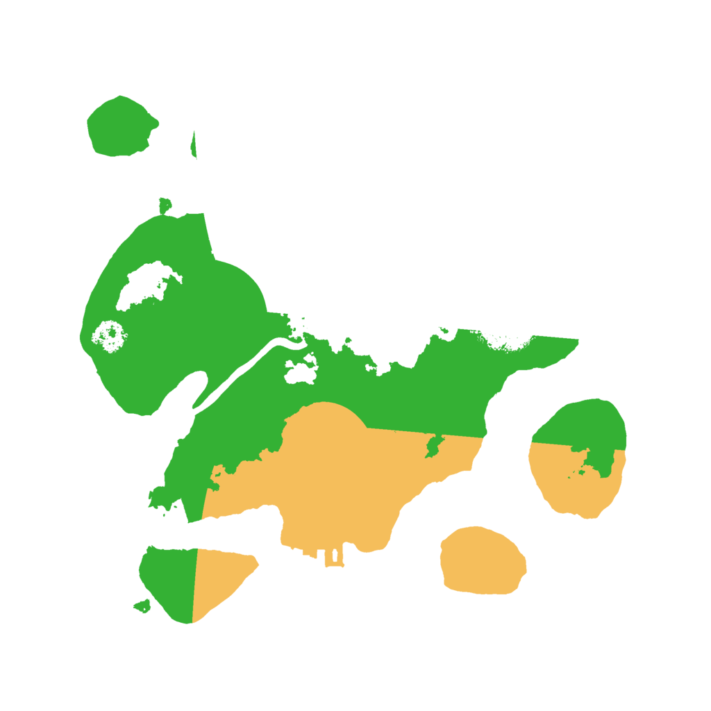 Biome Rust Map: Procedural Map, Size: 2300, Seed: 67641647