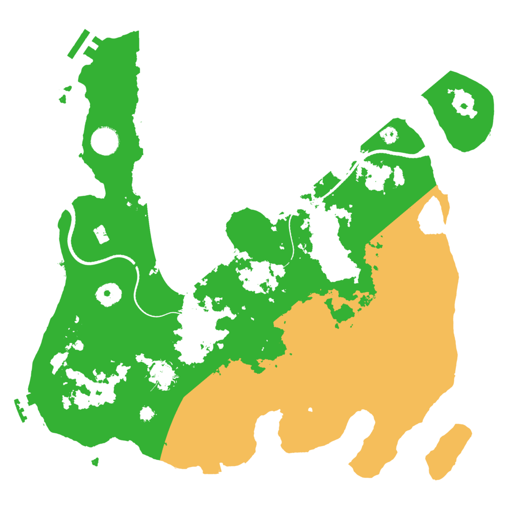 Biome Rust Map: Procedural Map, Size: 3300, Seed: 84875620