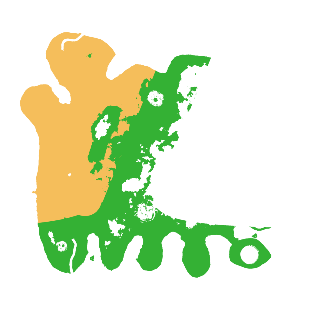 Biome Rust Map: Procedural Map, Size: 3000, Seed: 1961105986