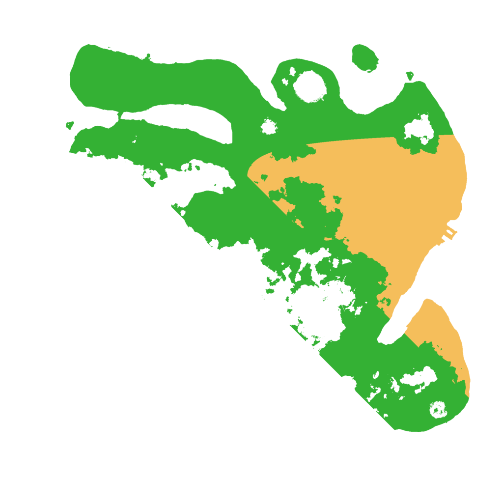 Biome Rust Map: Procedural Map, Size: 3000, Seed: 442941584