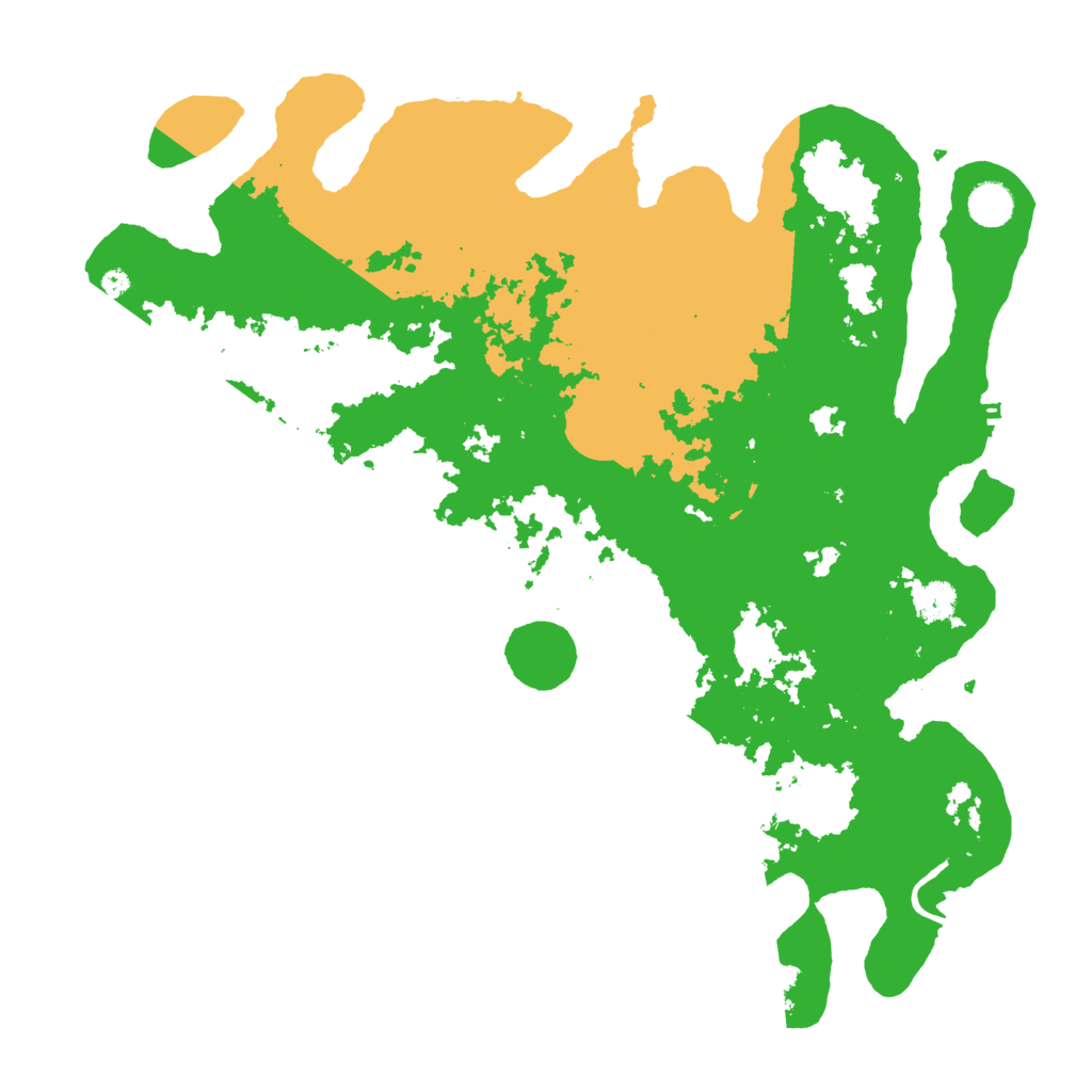 Biome Rust Map: Procedural Map, Size: 4250, Seed: 848916596