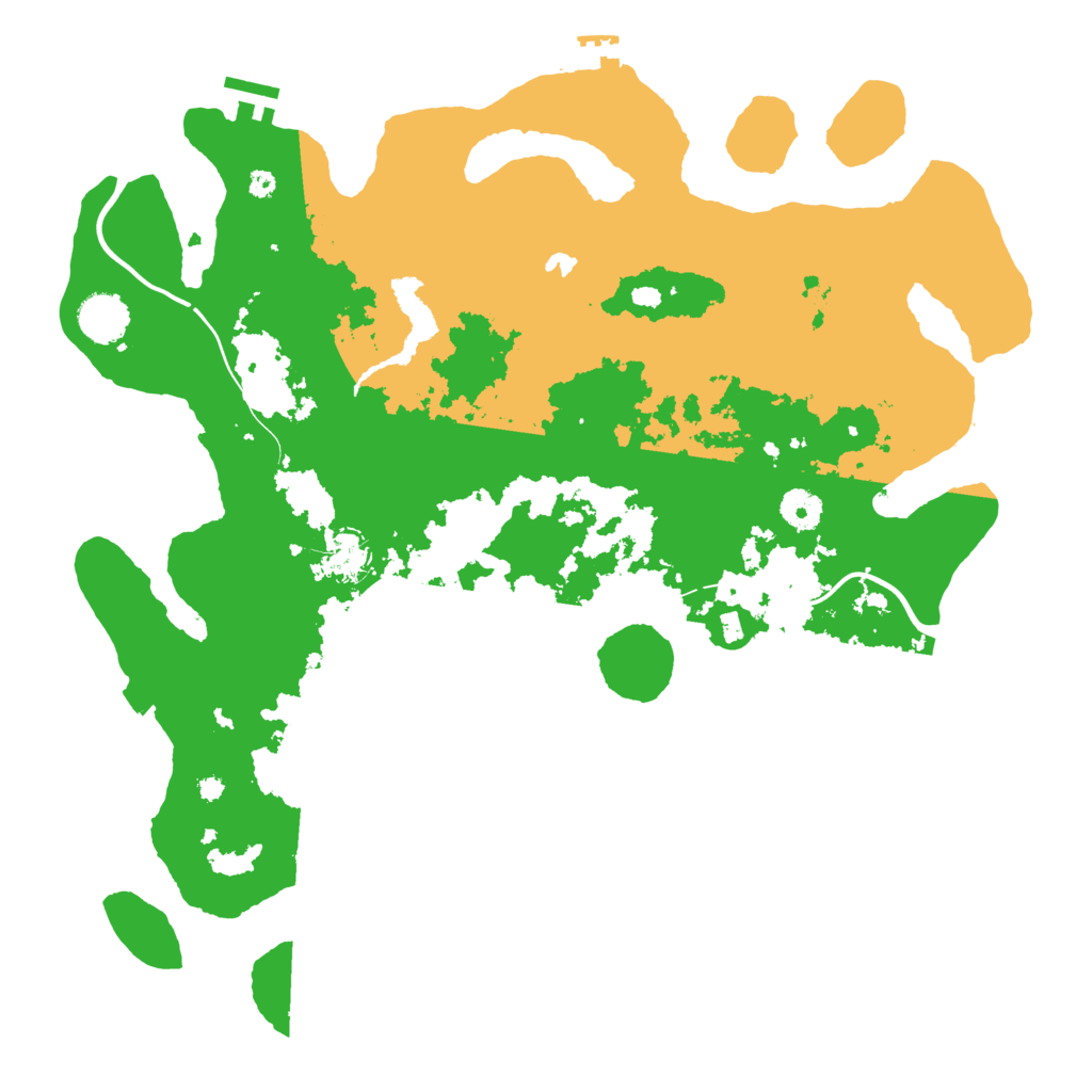 Biome Rust Map: Procedural Map, Size: 4000, Seed: 656669
