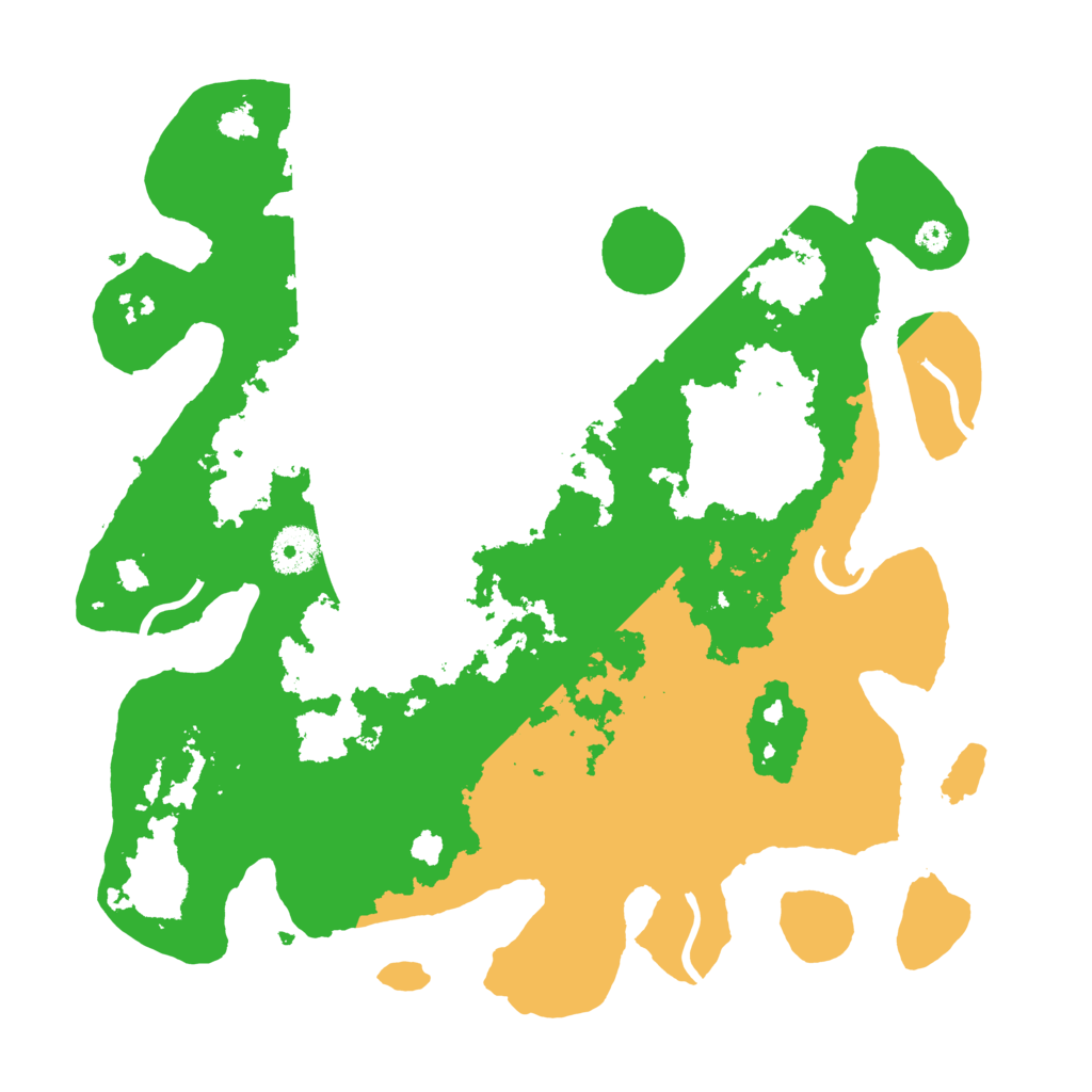 Biome Rust Map: Procedural Map, Size: 3500, Seed: 1912653494