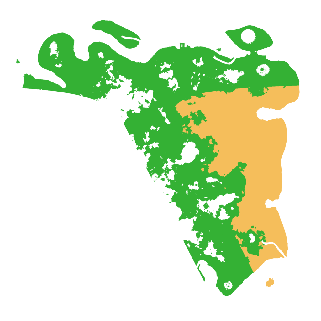 Biome Rust Map: Procedural Map, Size: 4000, Seed: 596208471