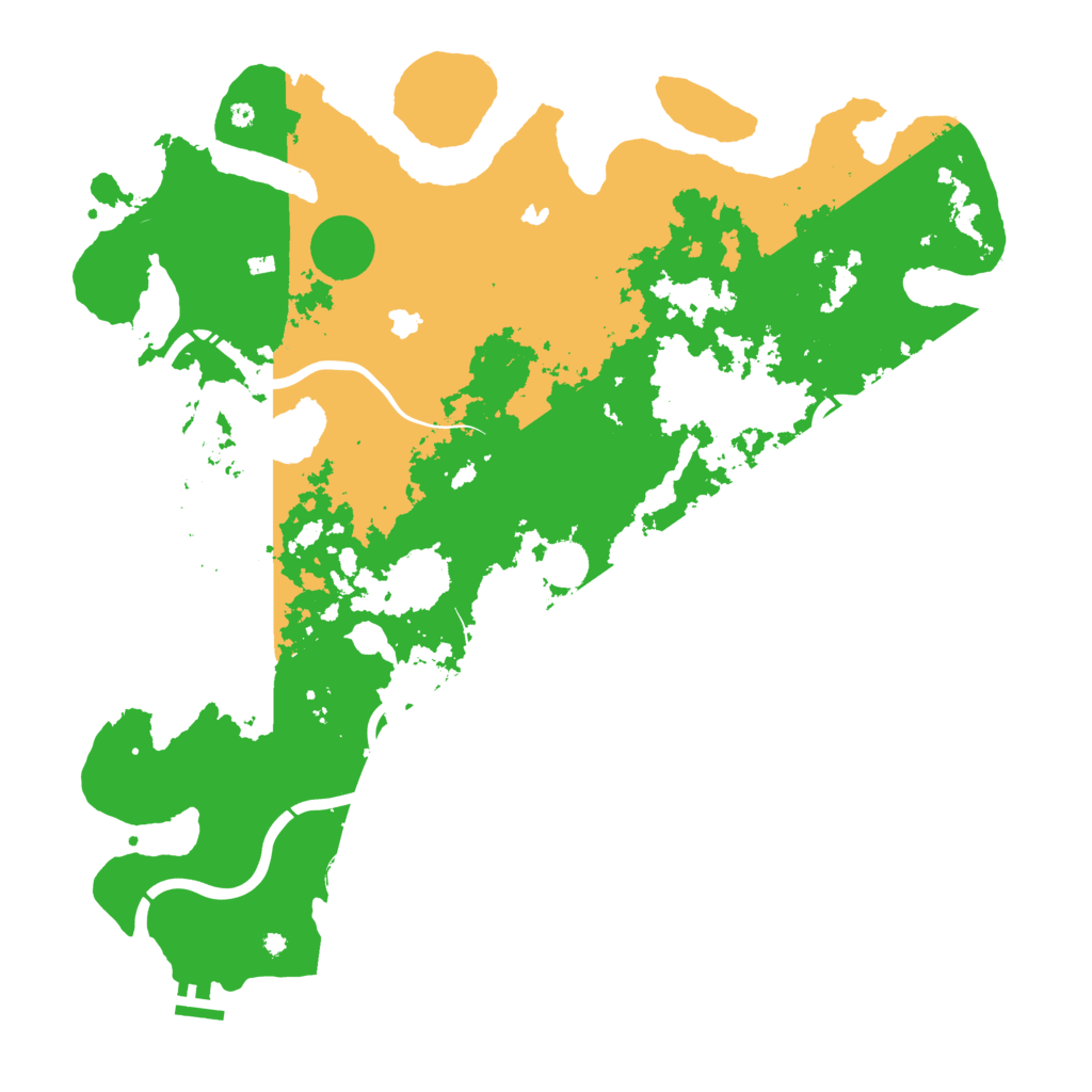 Biome Rust Map: Procedural Map, Size: 4500, Seed: 152062036