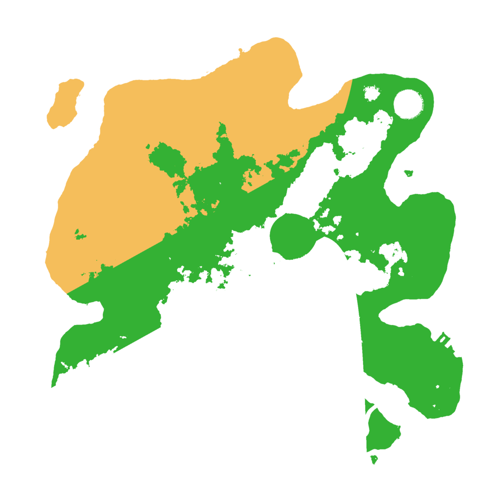 Biome Rust Map: Procedural Map, Size: 3000, Seed: 1905022887