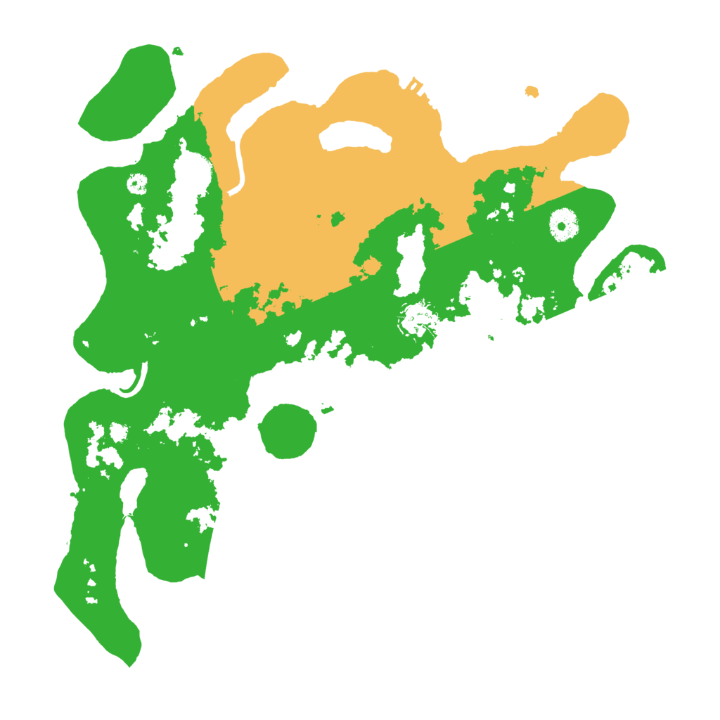 Biome Rust Map: Procedural Map, Size: 3500, Seed: 51944020