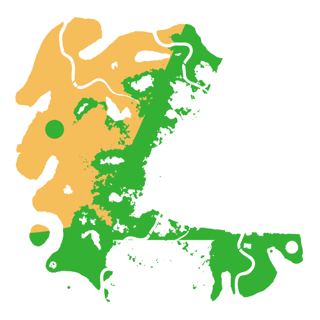 Biome Rust Map: Procedural Map, Size: 4500, Seed: 12954412