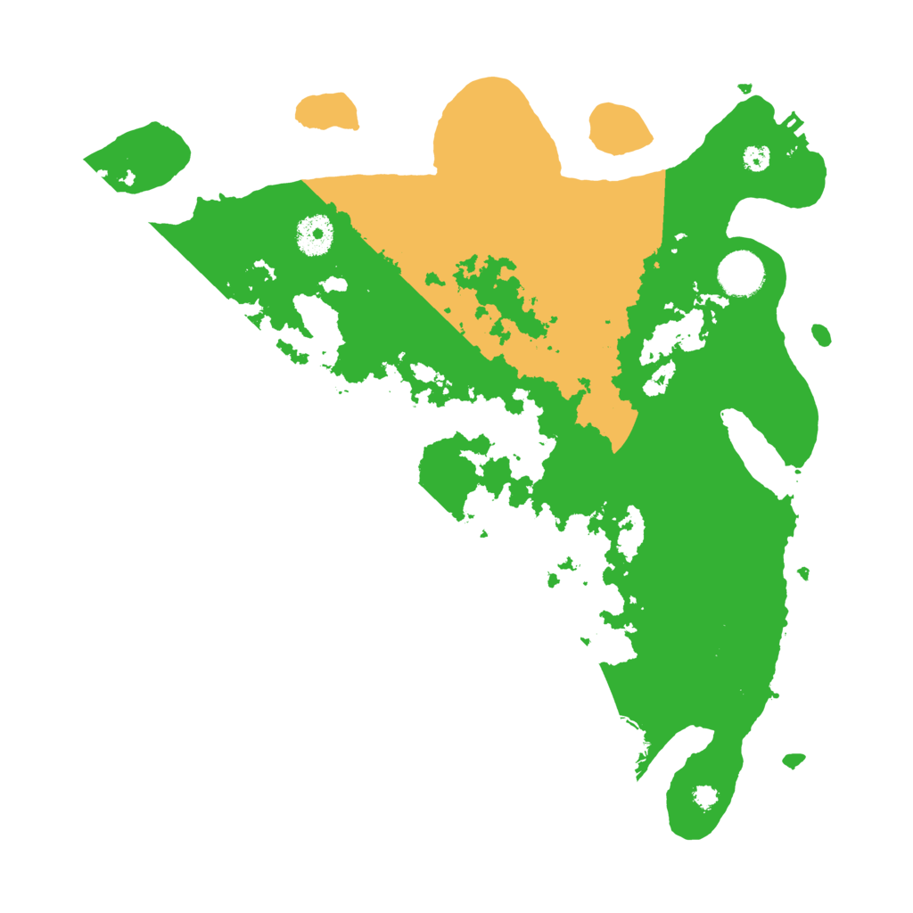 Biome Rust Map: Procedural Map, Size: 3500, Seed: 94822016