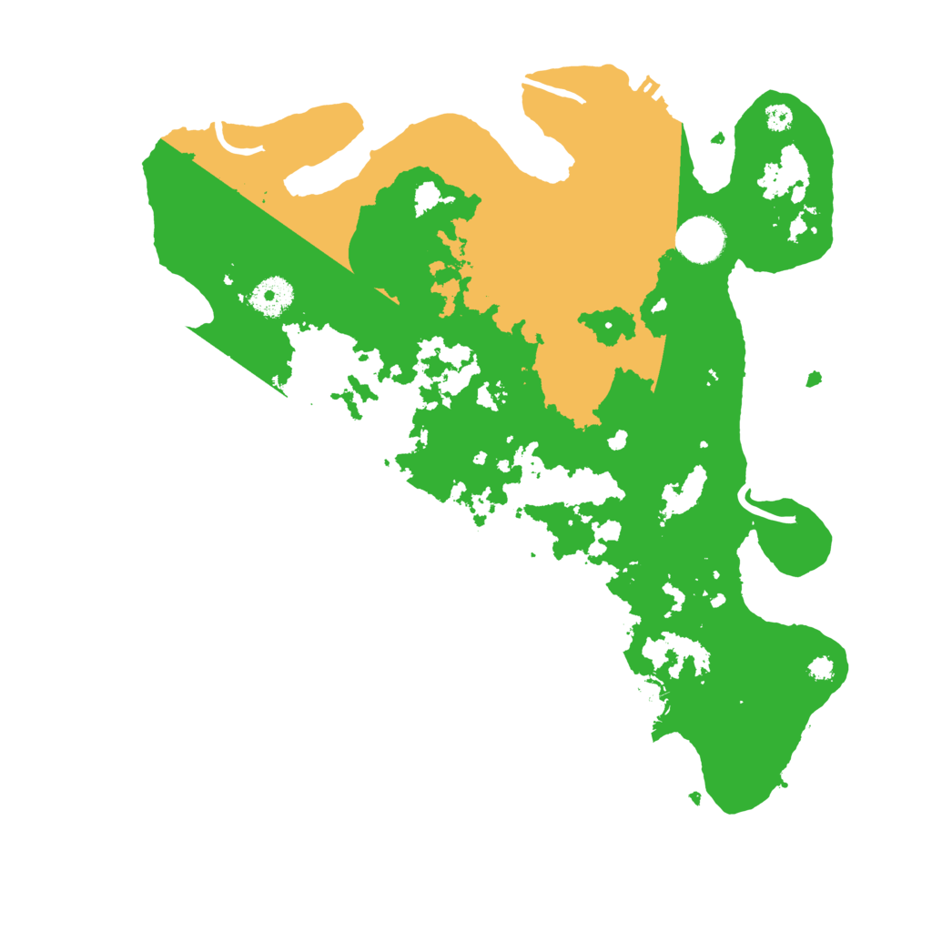 Biome Rust Map: Procedural Map, Size: 3500, Seed: 47727920