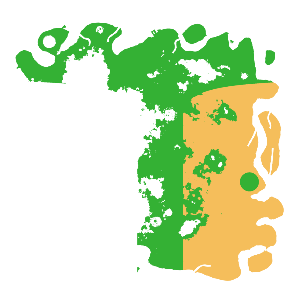 Biome Rust Map: Procedural Map, Size: 4250, Seed: 18519