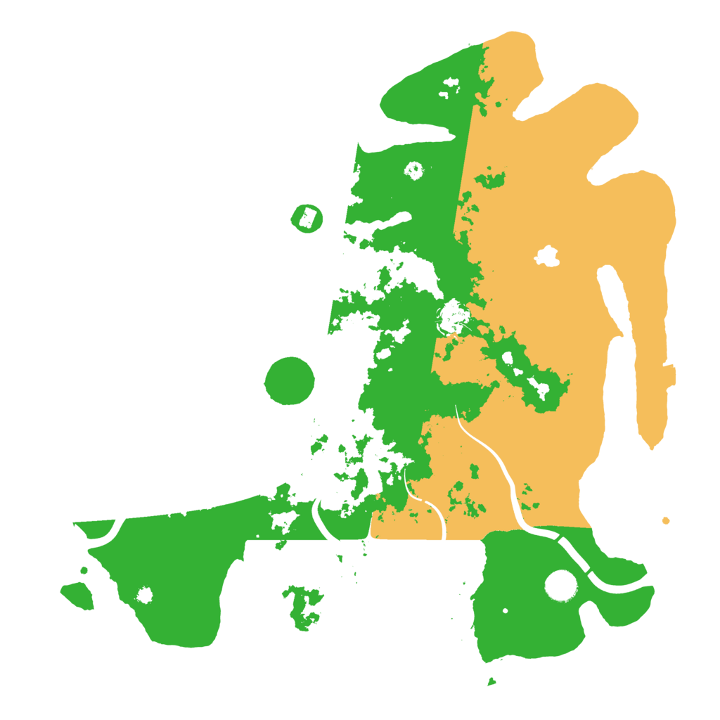 Biome Rust Map: Procedural Map, Size: 4000, Seed: 1428510239