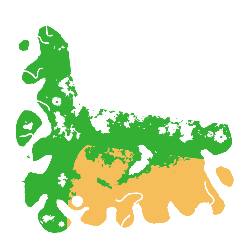 Biome Rust Map: Procedural Map, Size: 3999, Seed: 2147483645