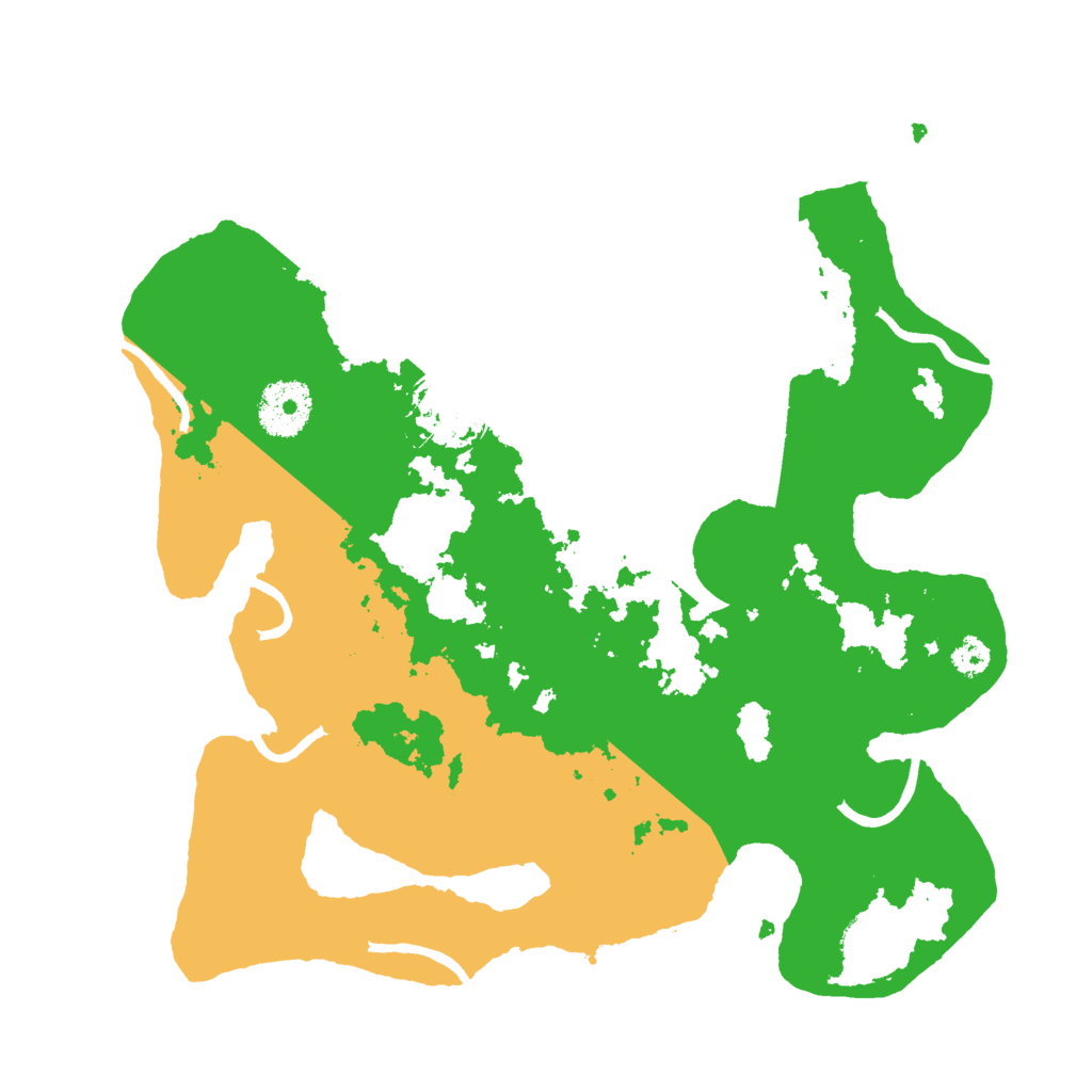 Biome Rust Map: Procedural Map, Size: 3000, Seed: 339327661
