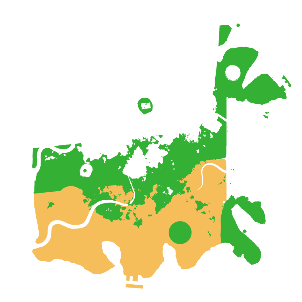 Biome Rust Map: Procedural Map, Size: 3500, Seed: 1869887764