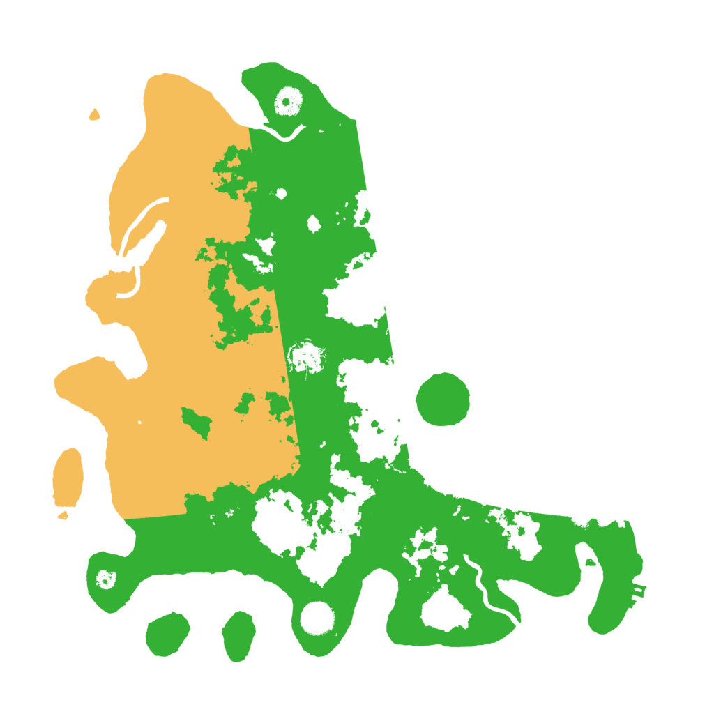 Biome Rust Map: Procedural Map, Size: 3750, Seed: 72004