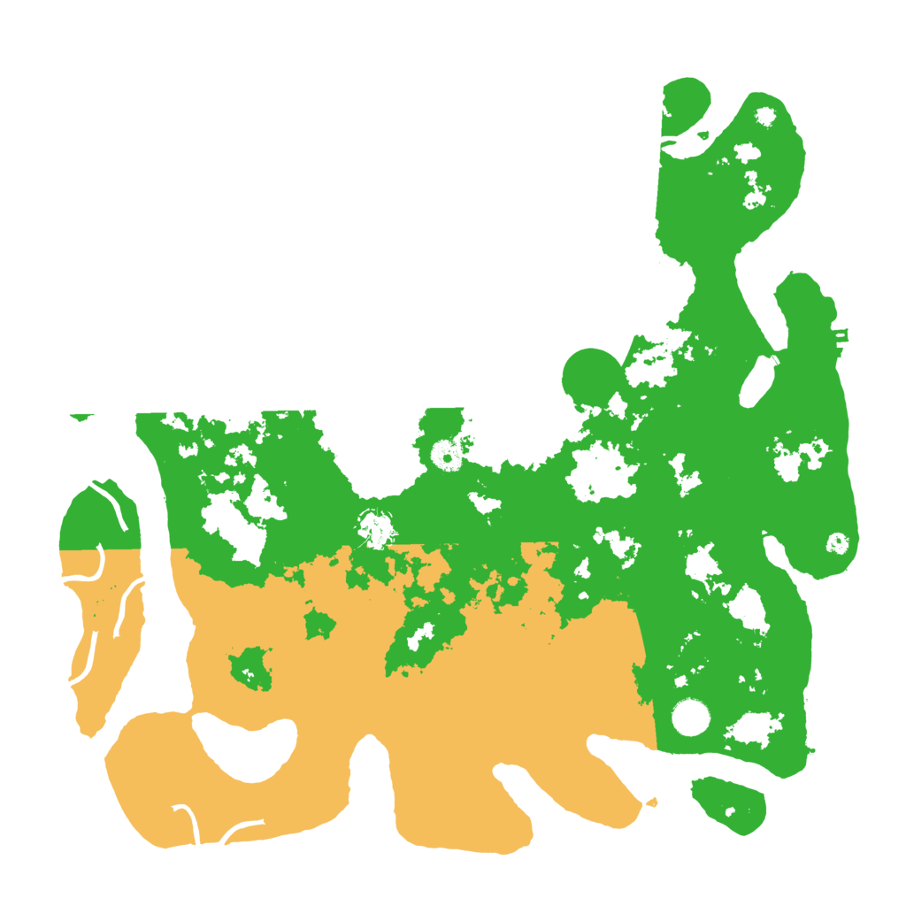 Biome Rust Map: Procedural Map, Size: 4250, Seed: 477660227