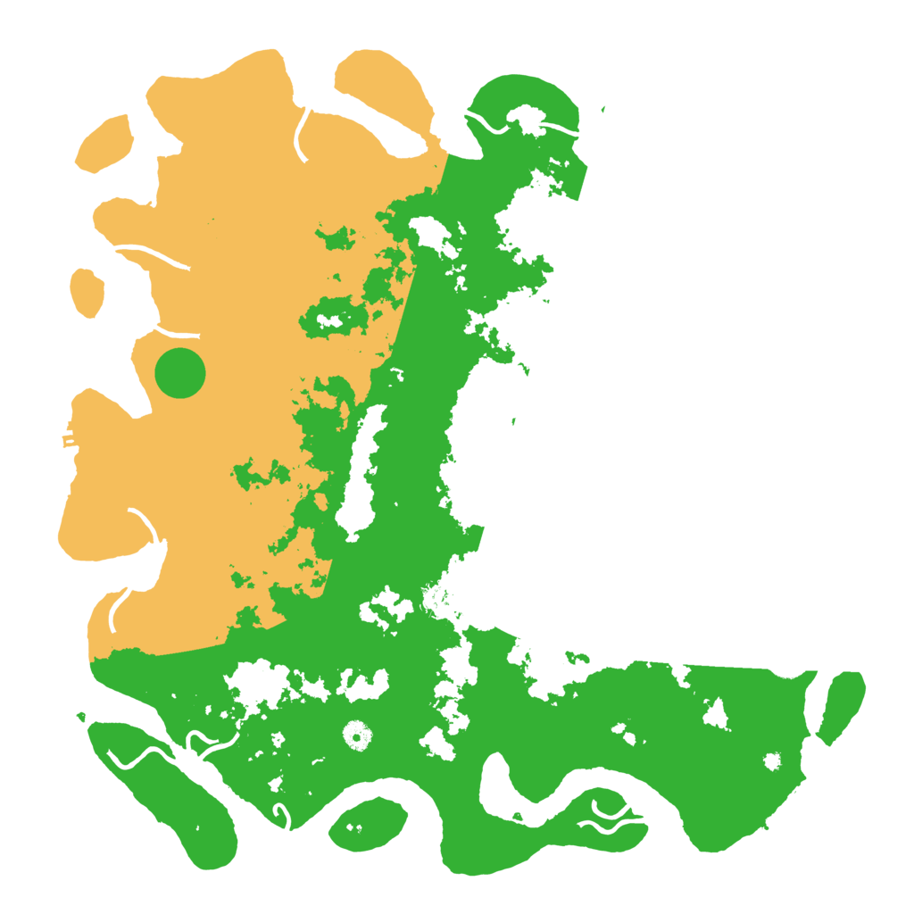 Biome Rust Map: Procedural Map, Size: 4750, Seed: 189110
