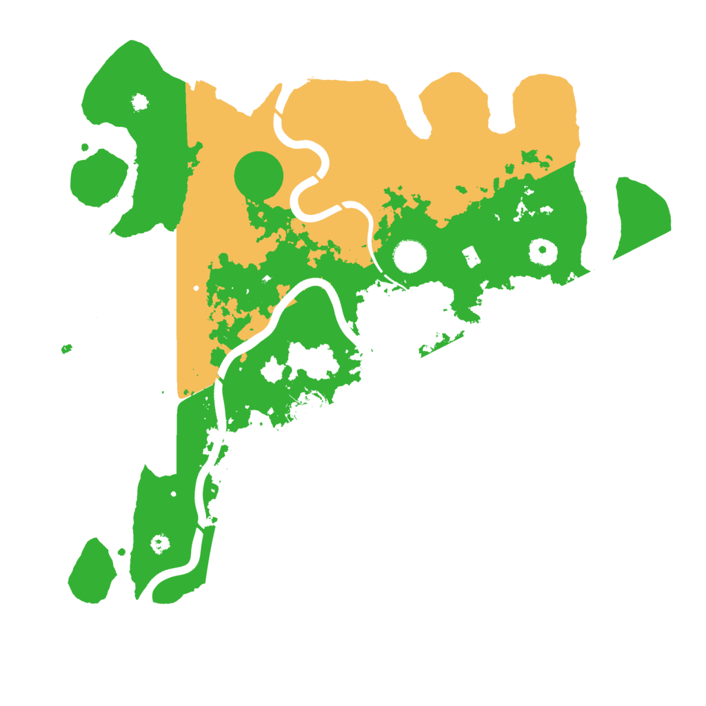 Biome Rust Map: Procedural Map, Size: 3800, Seed: 7518203