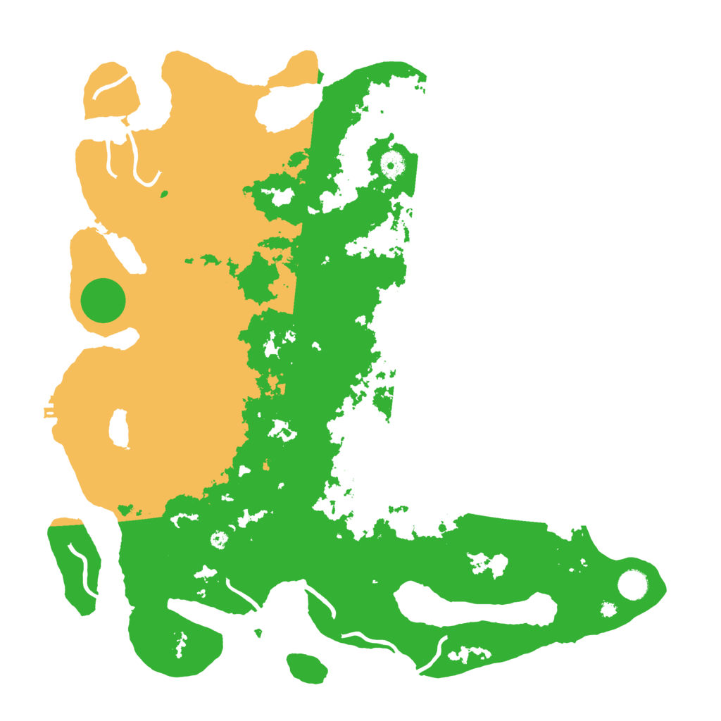 Biome Rust Map: Procedural Map, Size: 4250, Seed: 776446012