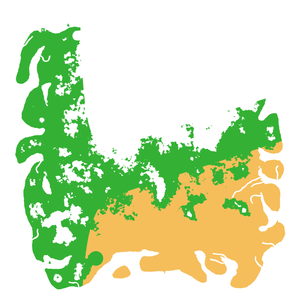 Biome Rust Map: Procedural Map, Size: 5500, Seed: 82629