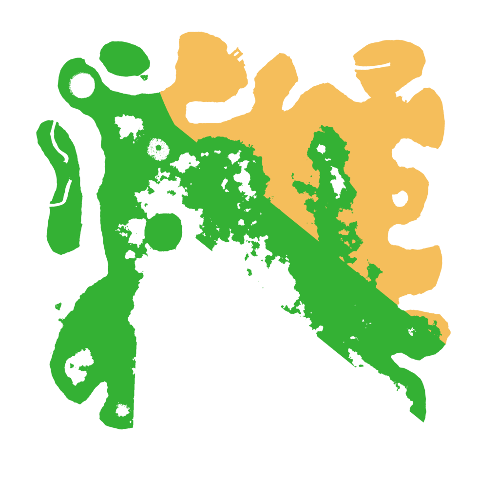 Biome Rust Map: Procedural Map, Size: 3500, Seed: 716927185